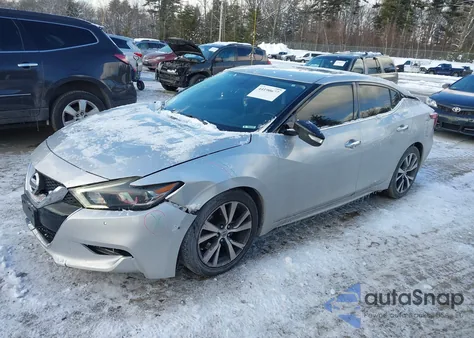 2017 Nissan Maxima 3.5 Sv z USA, uszkodzony, nr VIN 1N4AA6AP5HC445074